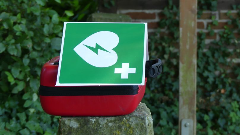 Übergabe Defibrillator